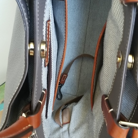 Dooney and Bourke Leather Tote - Picture 5 of 6